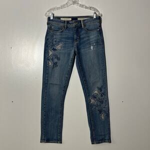 Anthropologie Pilcro And The Letter Press Slim Boyfriend Jeans Womens Size 27